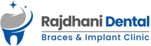 rajdhani dental clinic logo